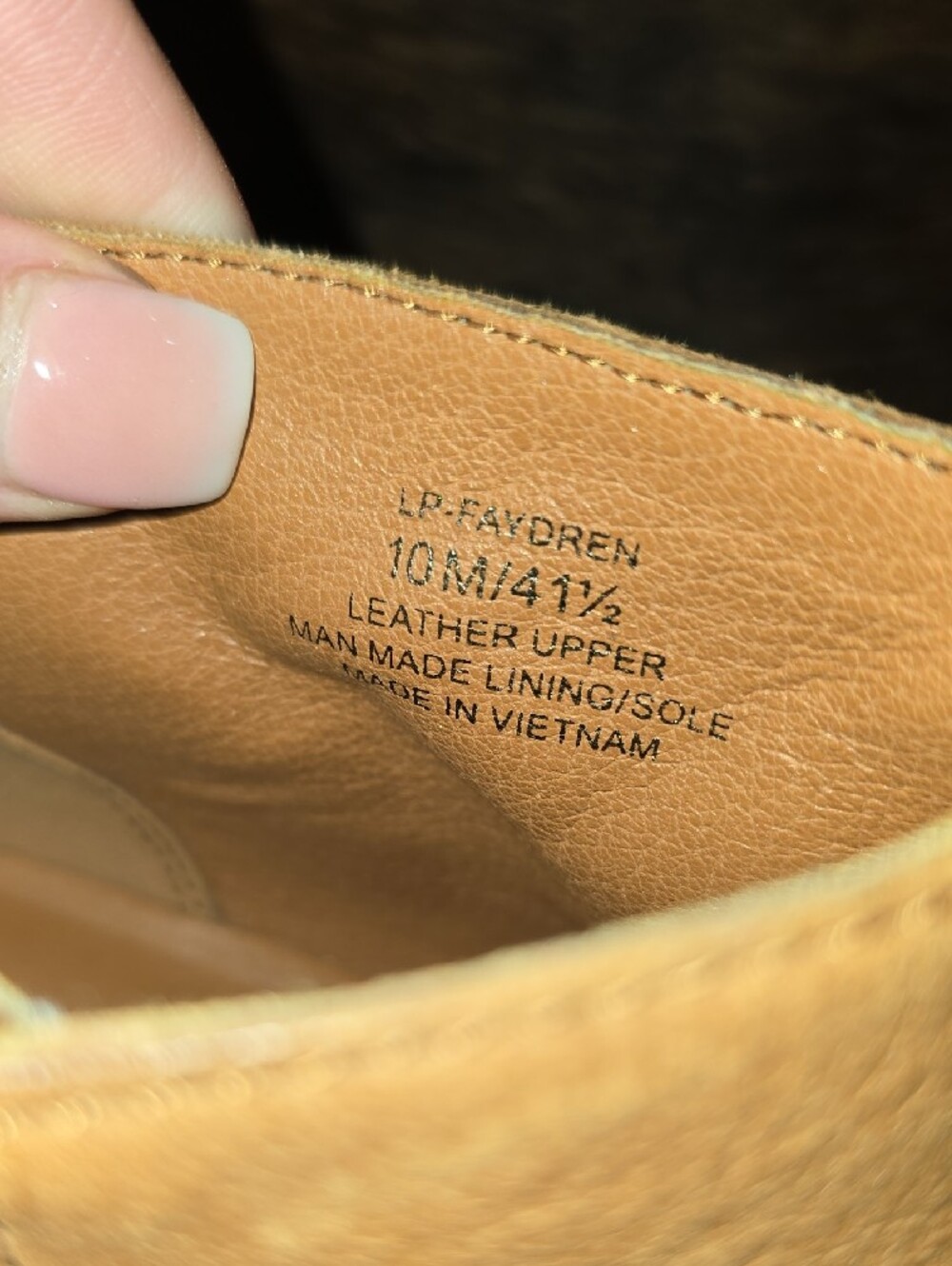 Lucky Brand Cognac Leather Ankle Booties - Picture 3 of 3